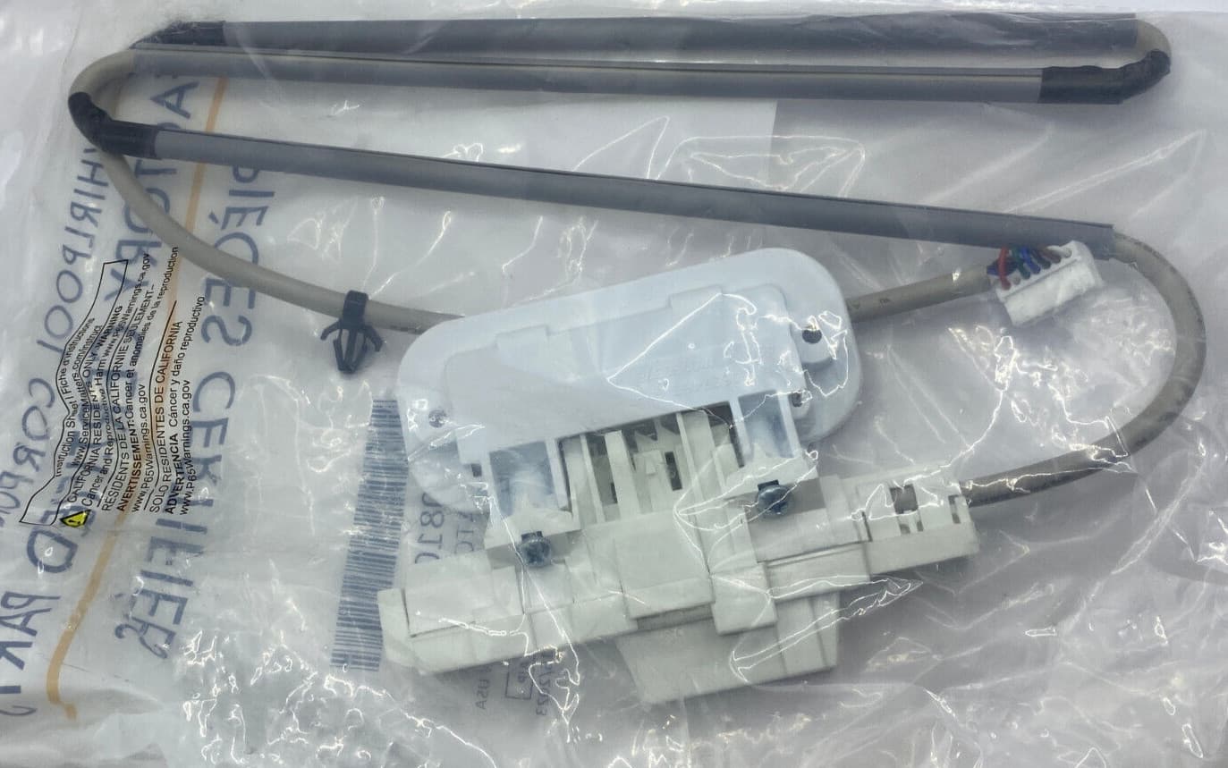 New Genuine OEM Whirlpool Washer Lid Lock Assembly W10810403 — thumbnail 2