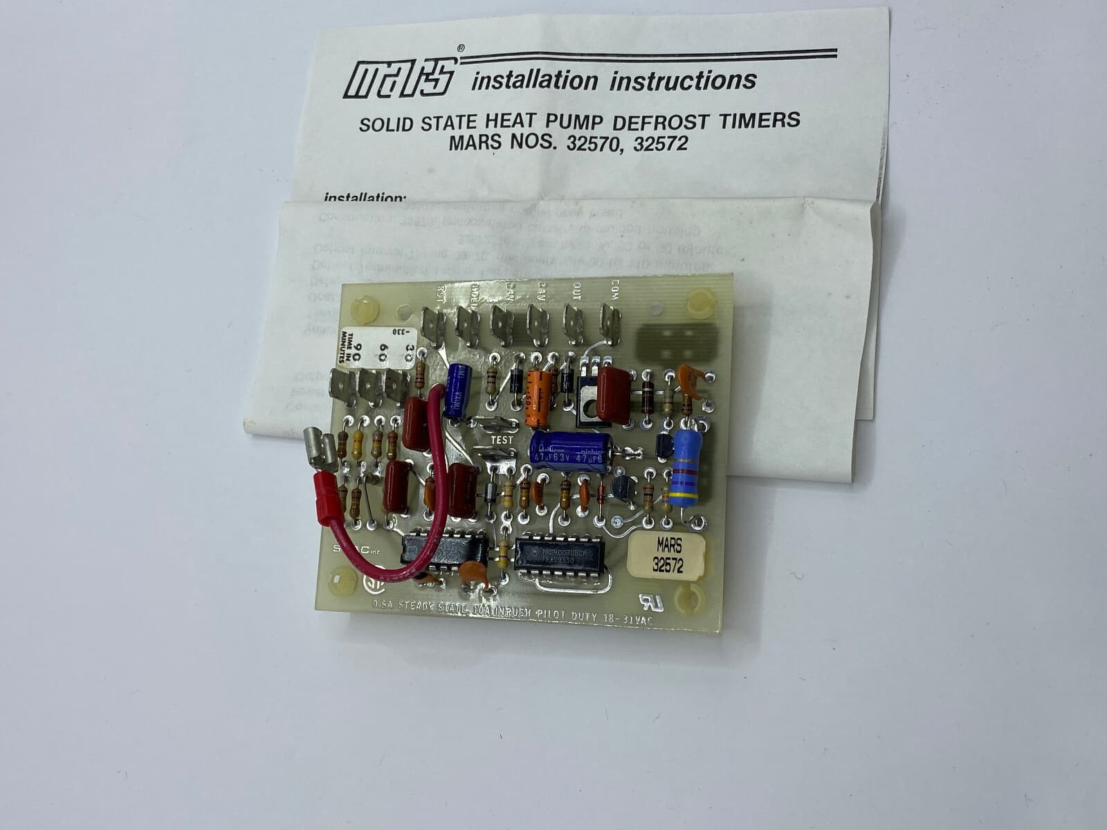 New Genuine Mars Heat Pump Defrost Timer 32572