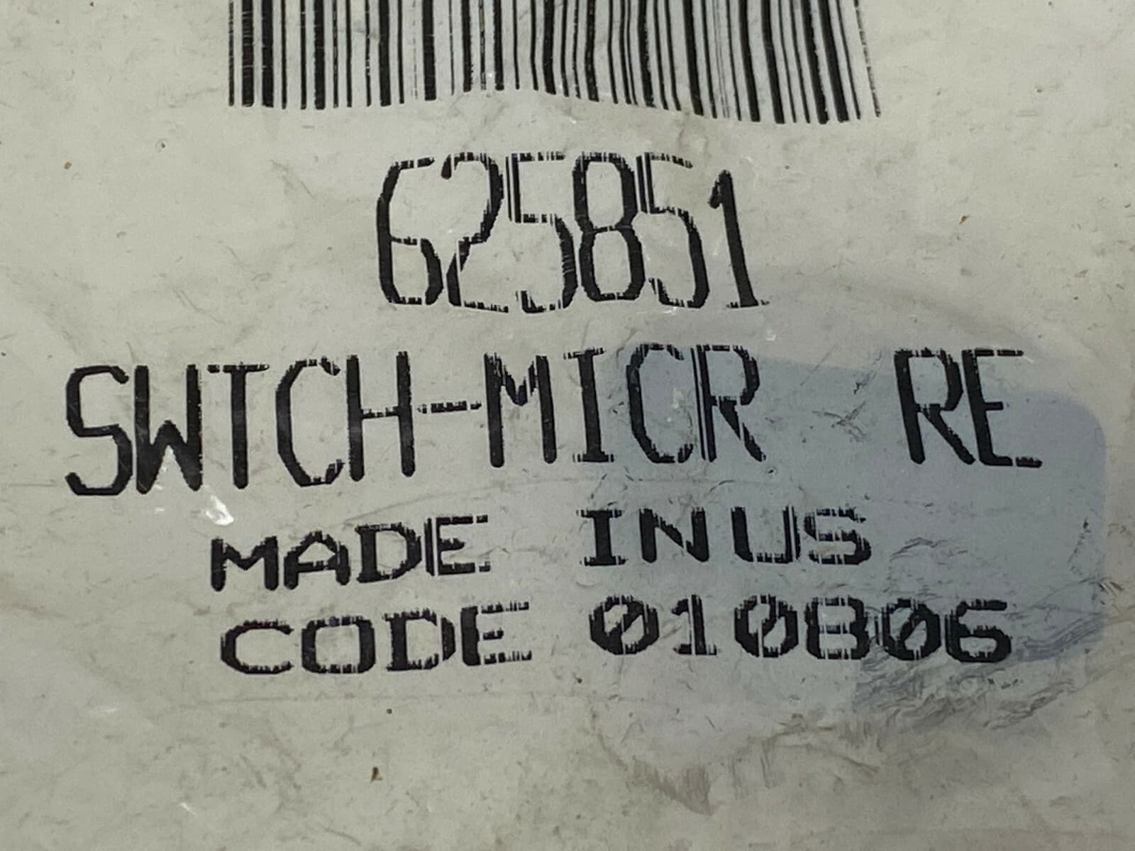 New Genuine OEM Whirlpool Refrigerator Micro Switch  625851 — thumbnail 9