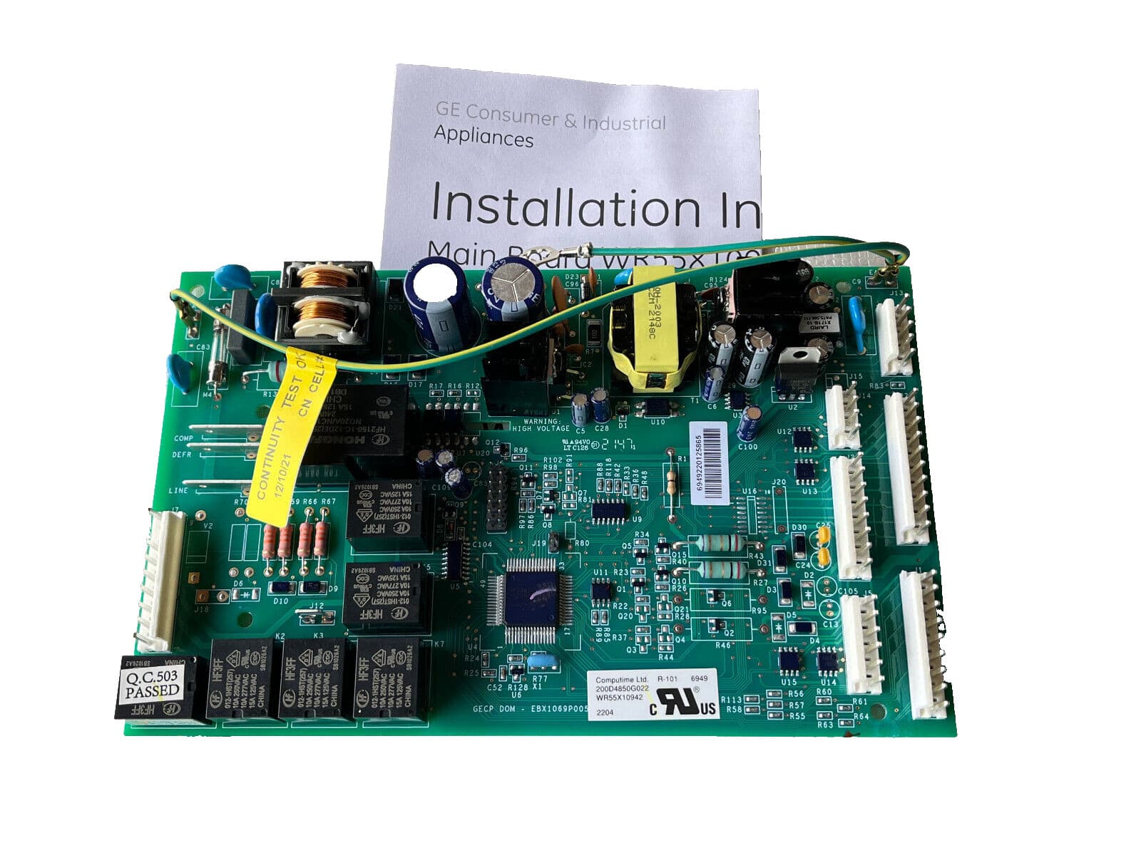 WR55X10942 OEM GE Refrigerator Electronic Control Board New Genuine — thumbnail 4
