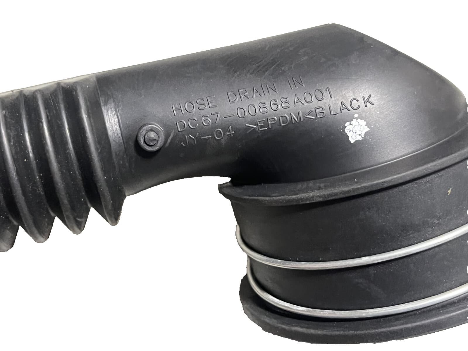 New Genuine OEM Samsung Washer Drain Hose DC67-00868A — thumbnail 3