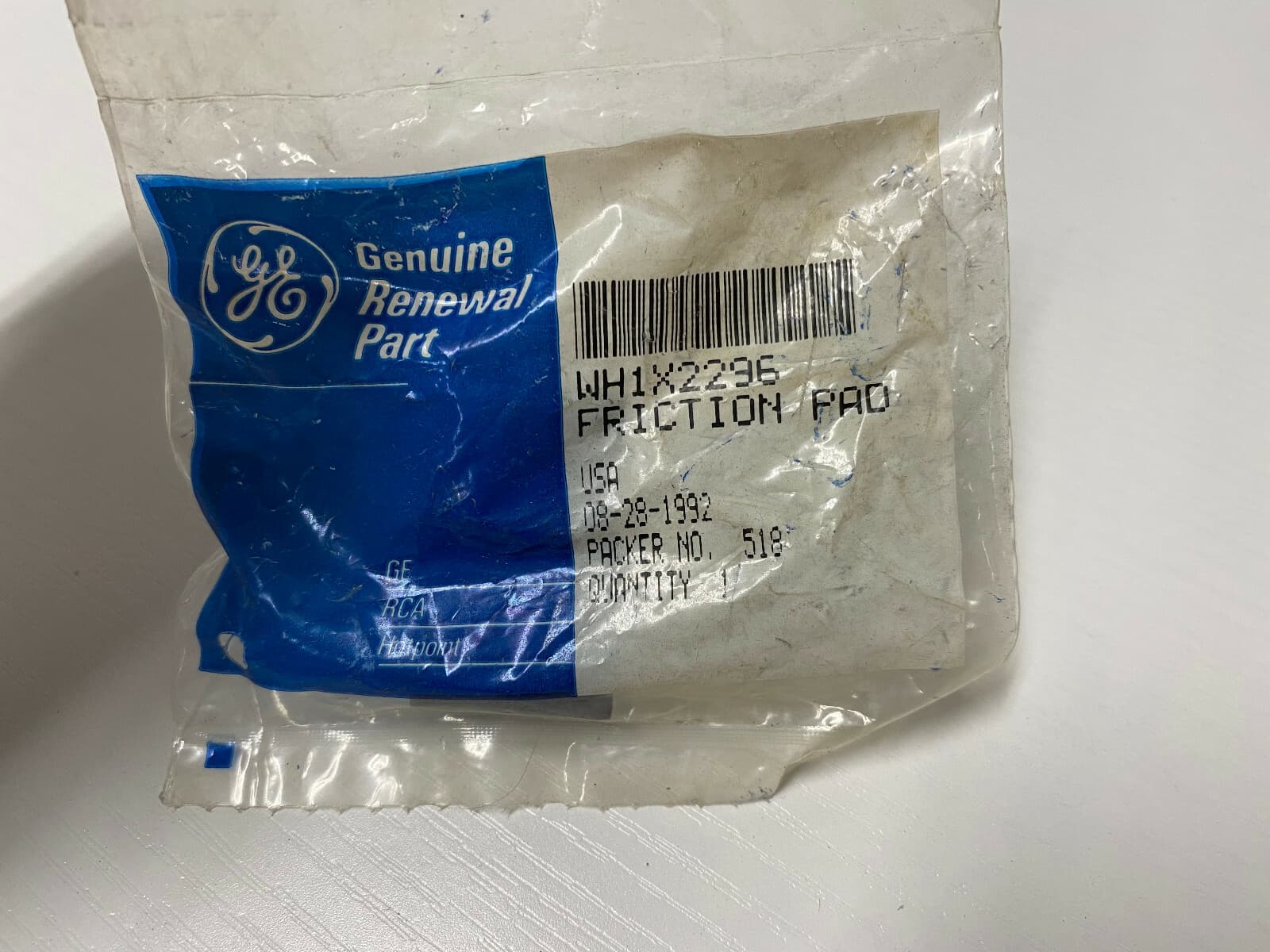 New OEM GE Washer Friction Pad WH1X2296 — thumbnail 9