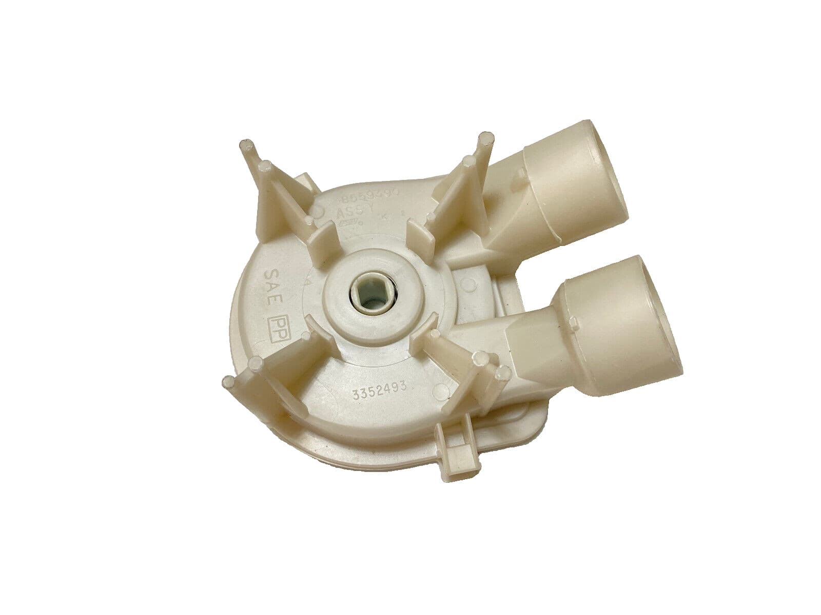 New Genuine OEM Whirlpool  Washer Drain Pump 3363892
