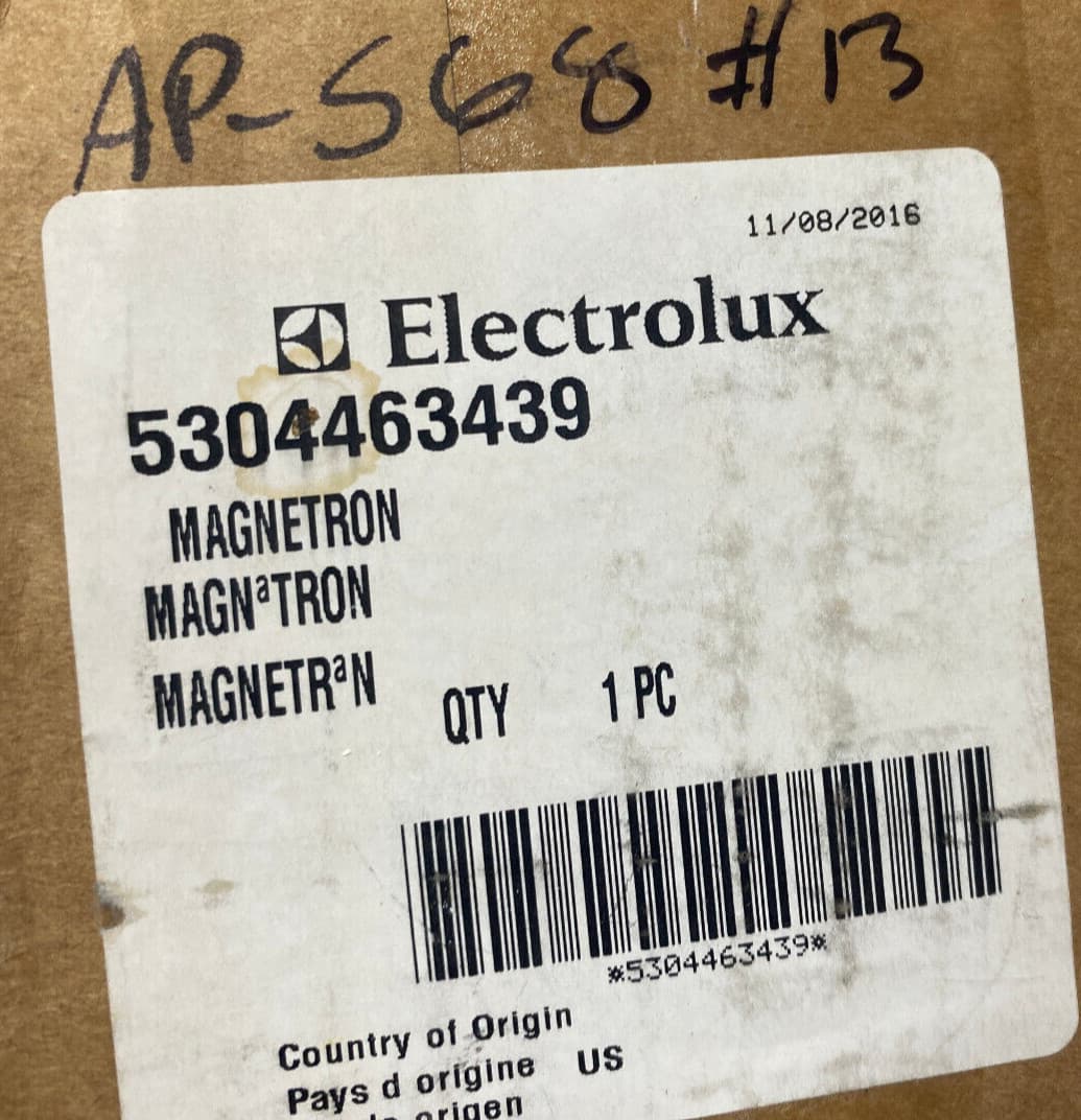 New Genuine OEM Frigidaire Microwave Magnetron 5304463439 — thumbnail 4