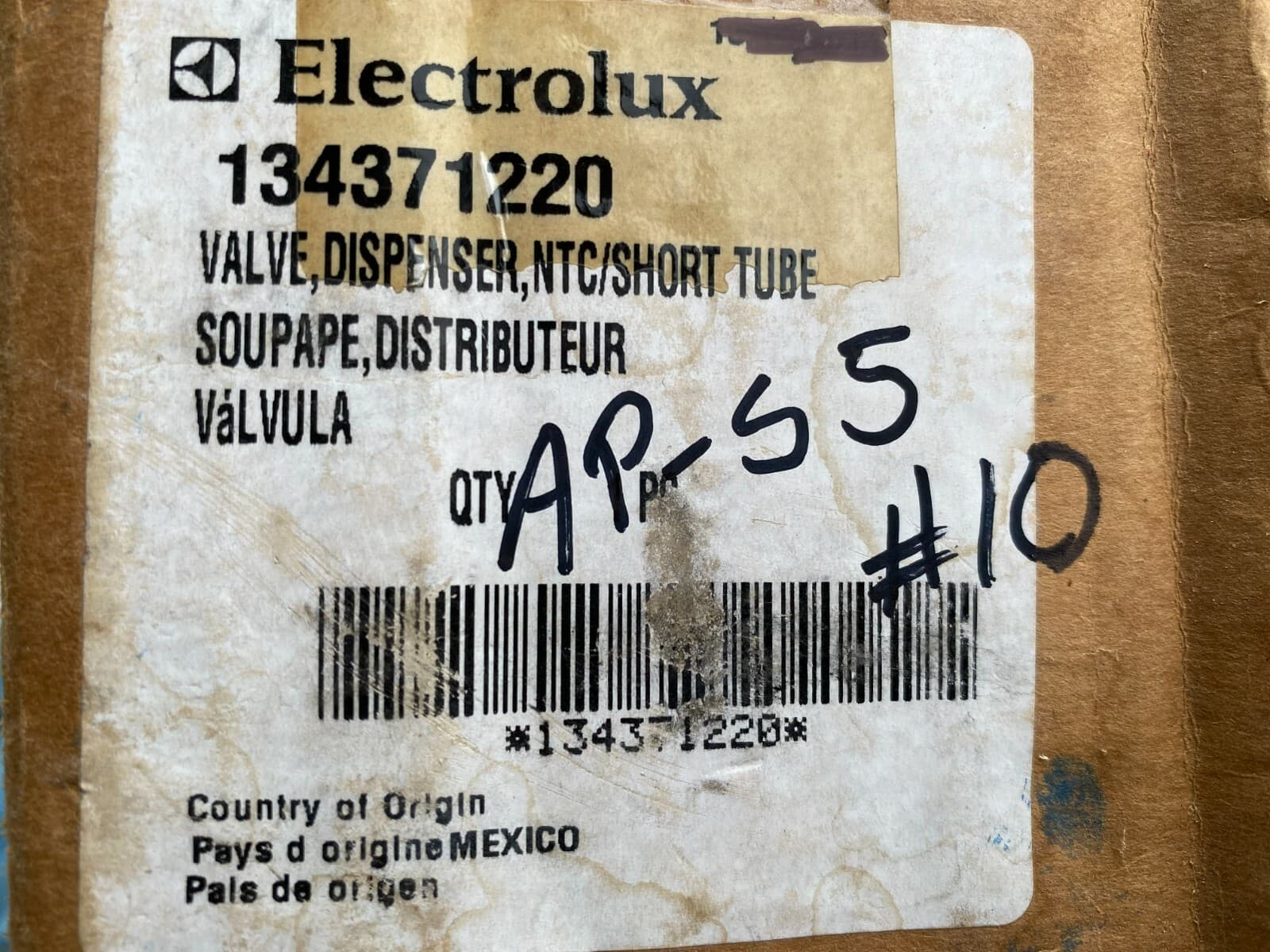 New Genuine OEM Frigidaire Washer  Water Inlet Valve 134371220 — thumbnail 13
