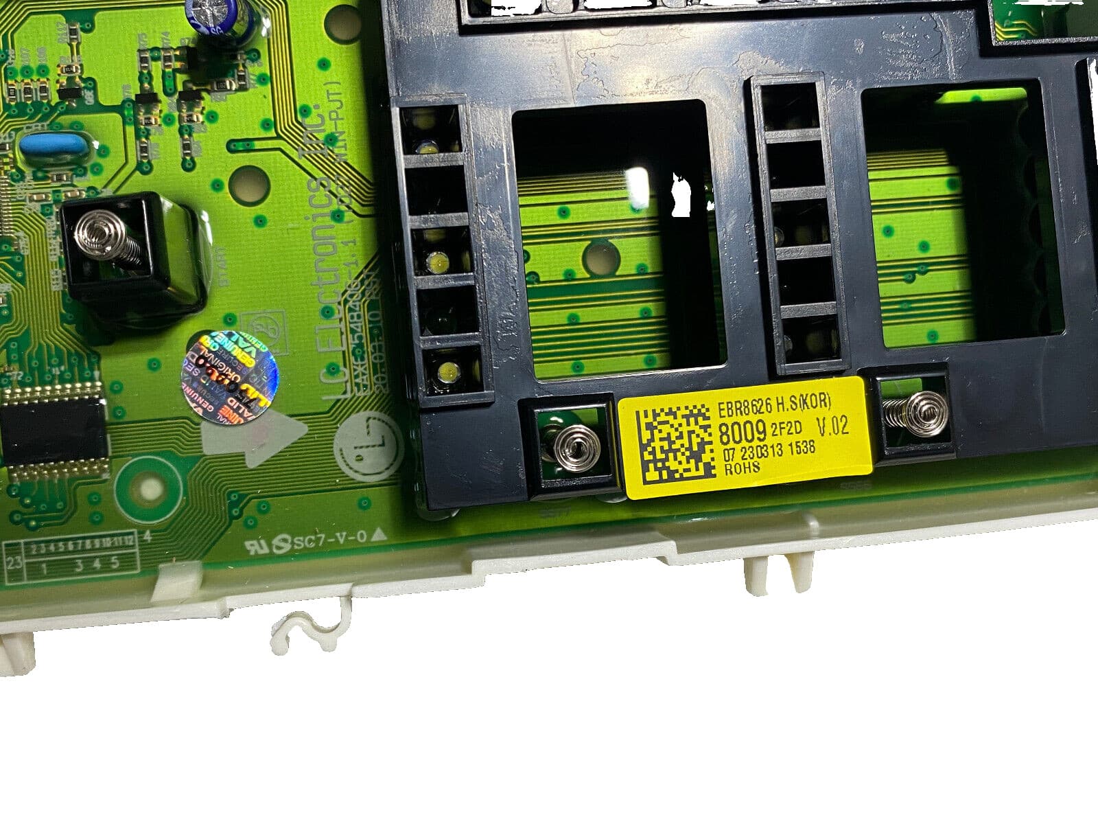 New Genuine OEM LG Dryer Display Control Board EBR86268009 — thumbnail 2