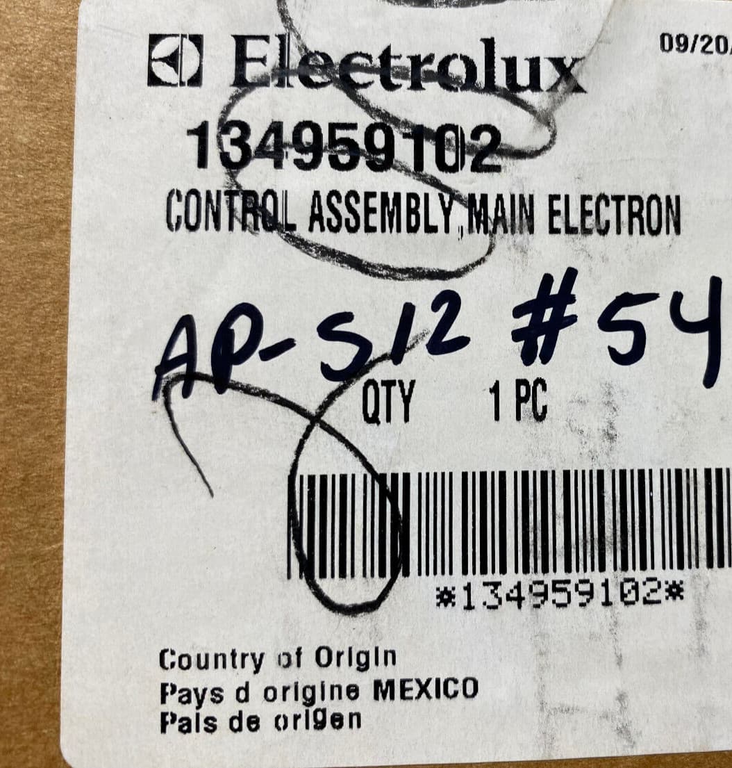 New Genuine OEM Frigidaire Washer Electronic Control Board 134959102 — thumbnail 6