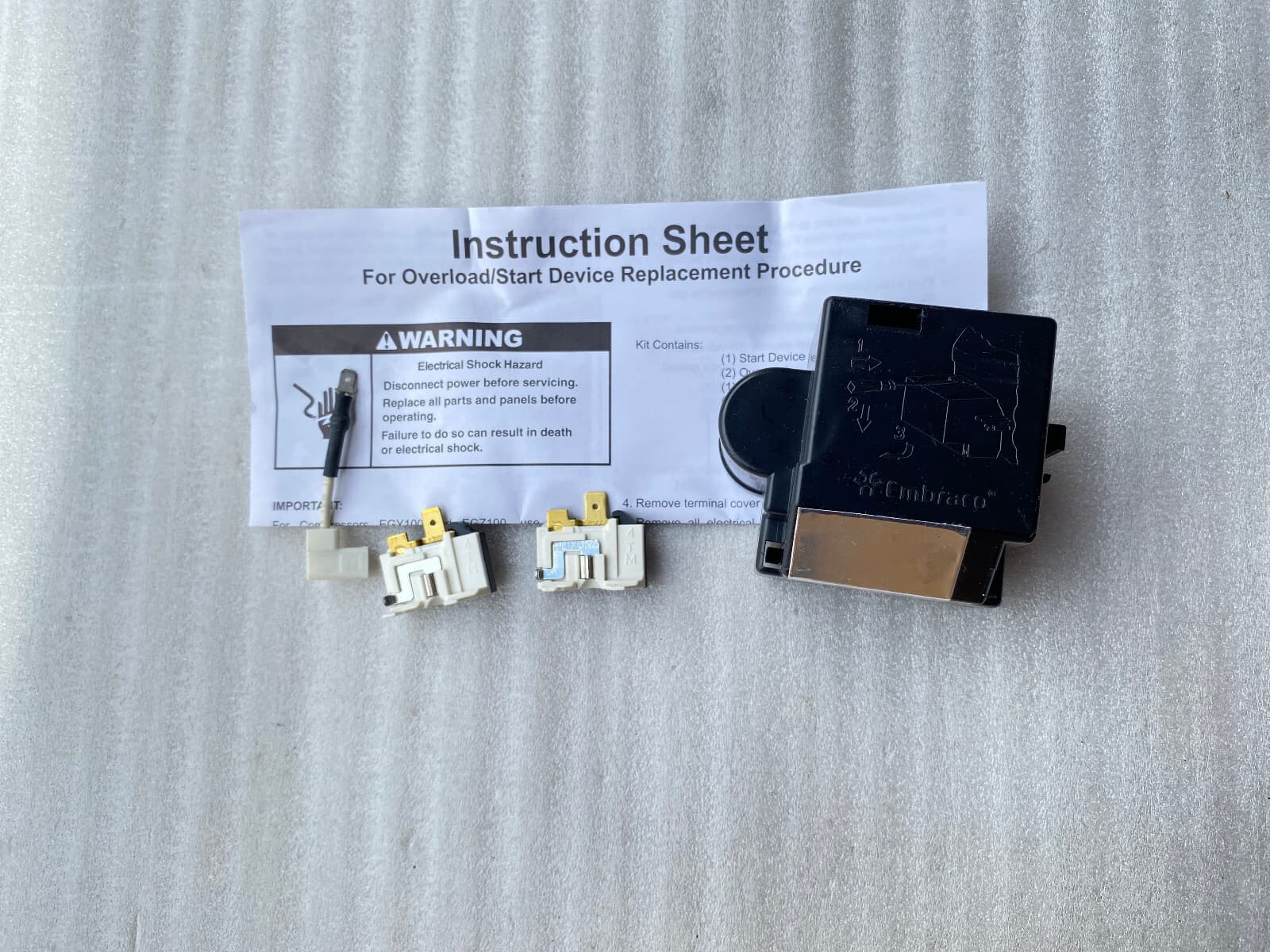 Genuine Whirlpool Overload Kit W10247581
