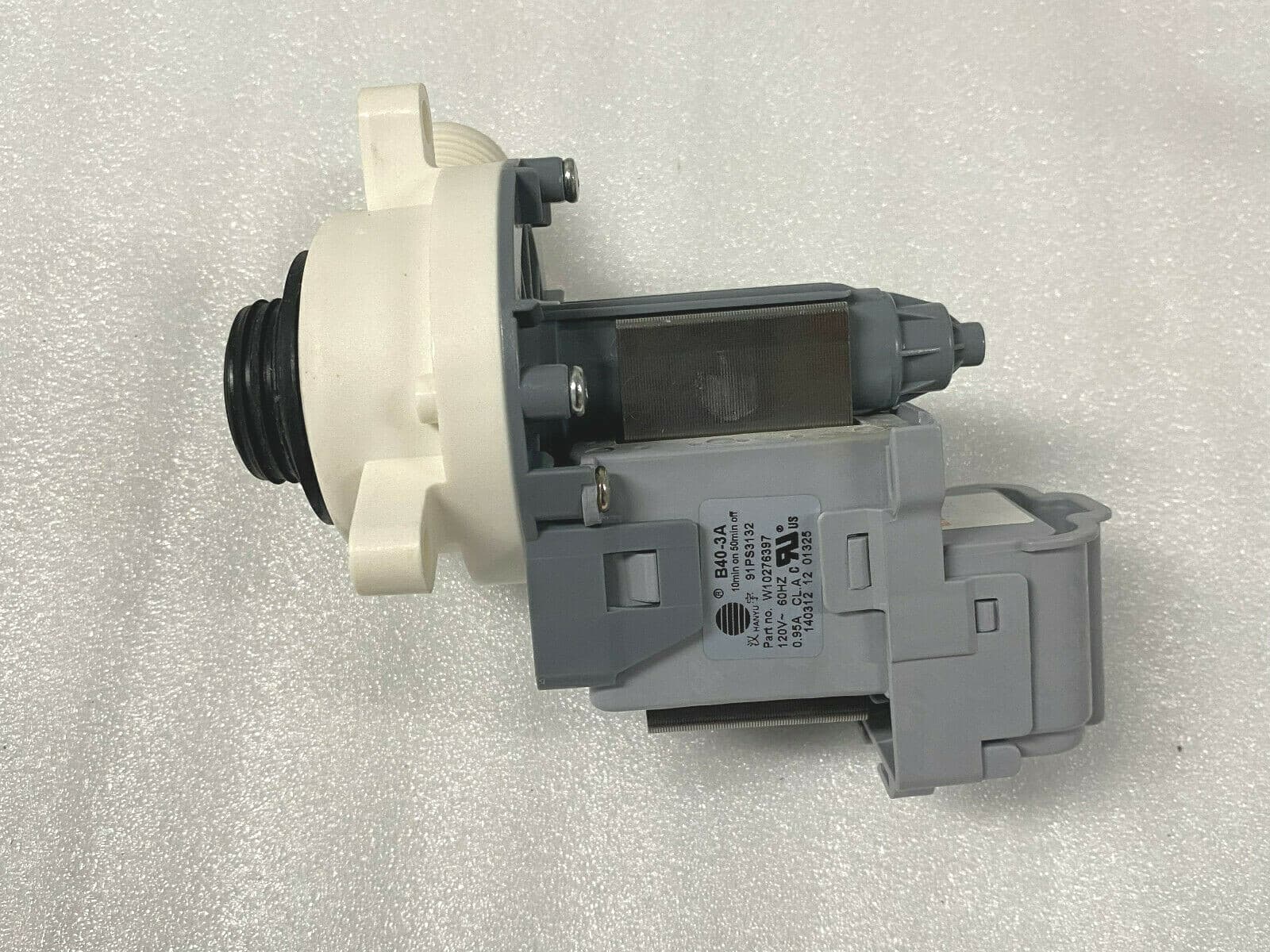 New Genuine Whirlpool  Washer Drain Pump Assembly W10276397 — thumbnail 2