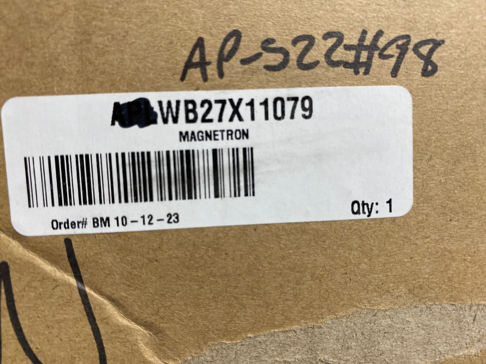 WB27X11079  OEM GE Microwave Magnetron Asm New Genuine — thumbnail 12
