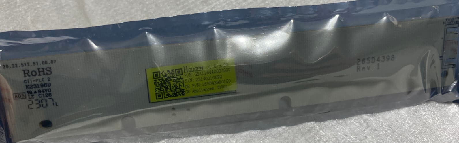 New Genuine OEM GE Dishwasher Configured UI Control Board WD21X33547 — thumbnail 4