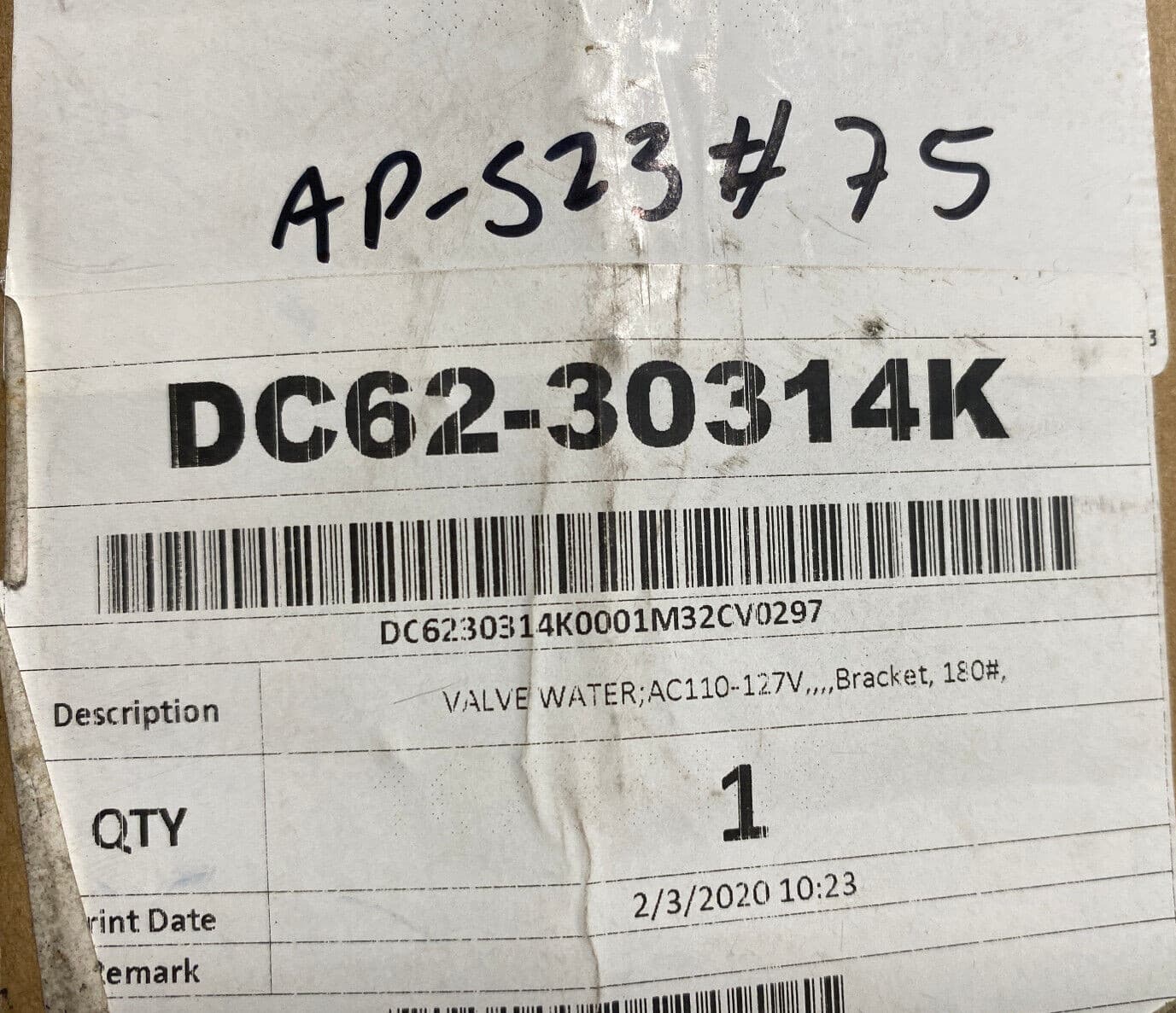 New Genuine OEM Samsung Water Inlet Valve DC62-30314K — thumbnail 7