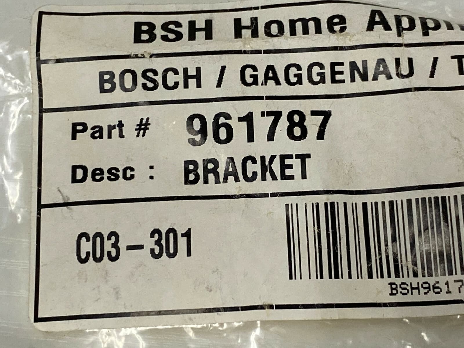 Genuine OEM Bosch Bracket 961787 — thumbnail 6