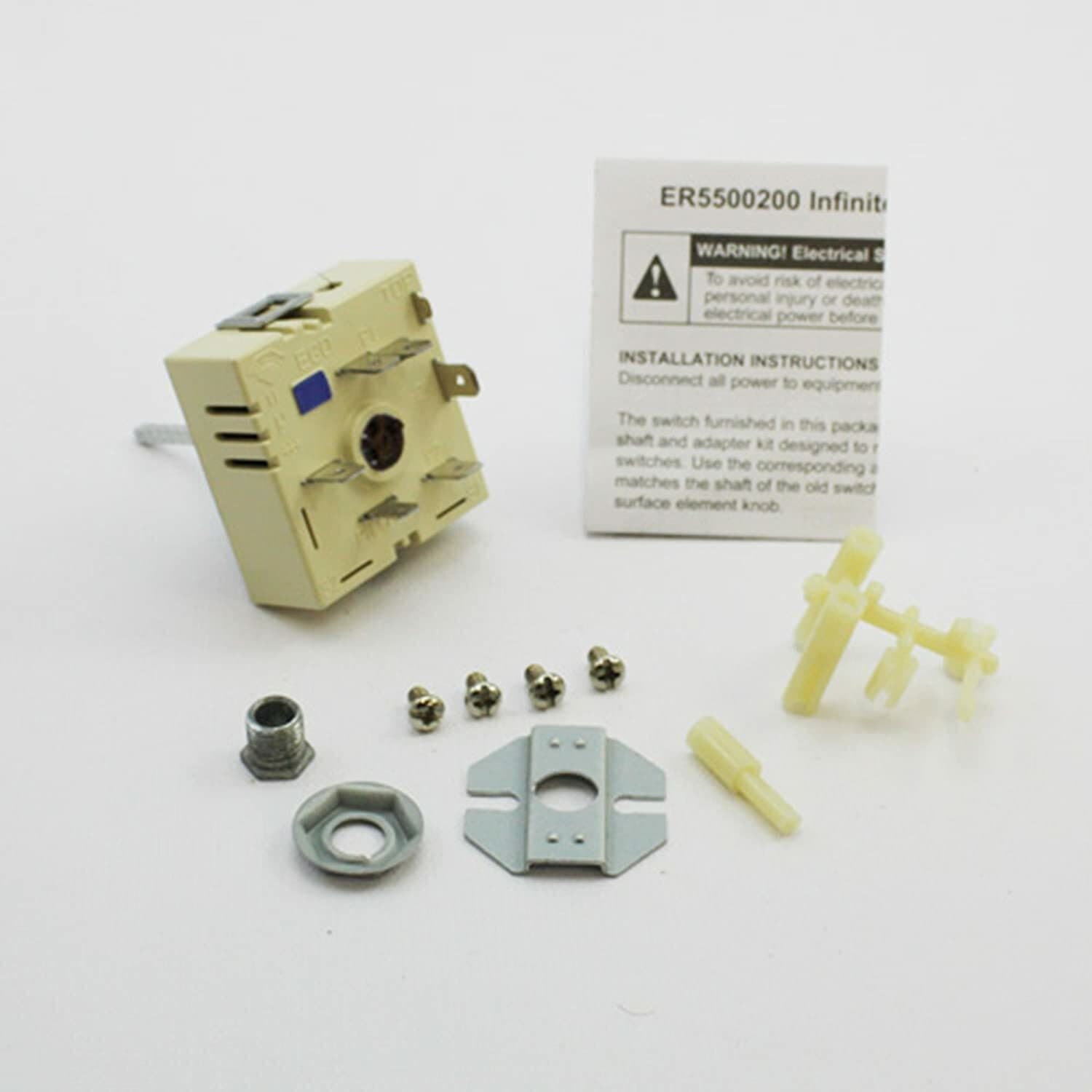 NEW Genuine OEM Whirlpool Range Surface Element Switch -Inf Kit 4391989