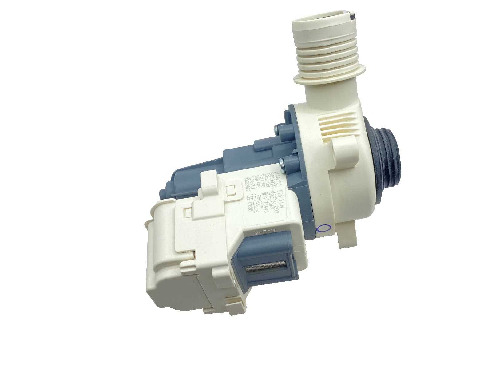New Genuine OEM Whirlpool Washer Water Pump 1CWTW4705GW0 W10919003 — thumbnail 2