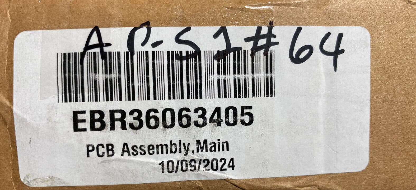 EBR36063405 OEM  LG Dishwasher Control Board New Genuine — thumbnail 12