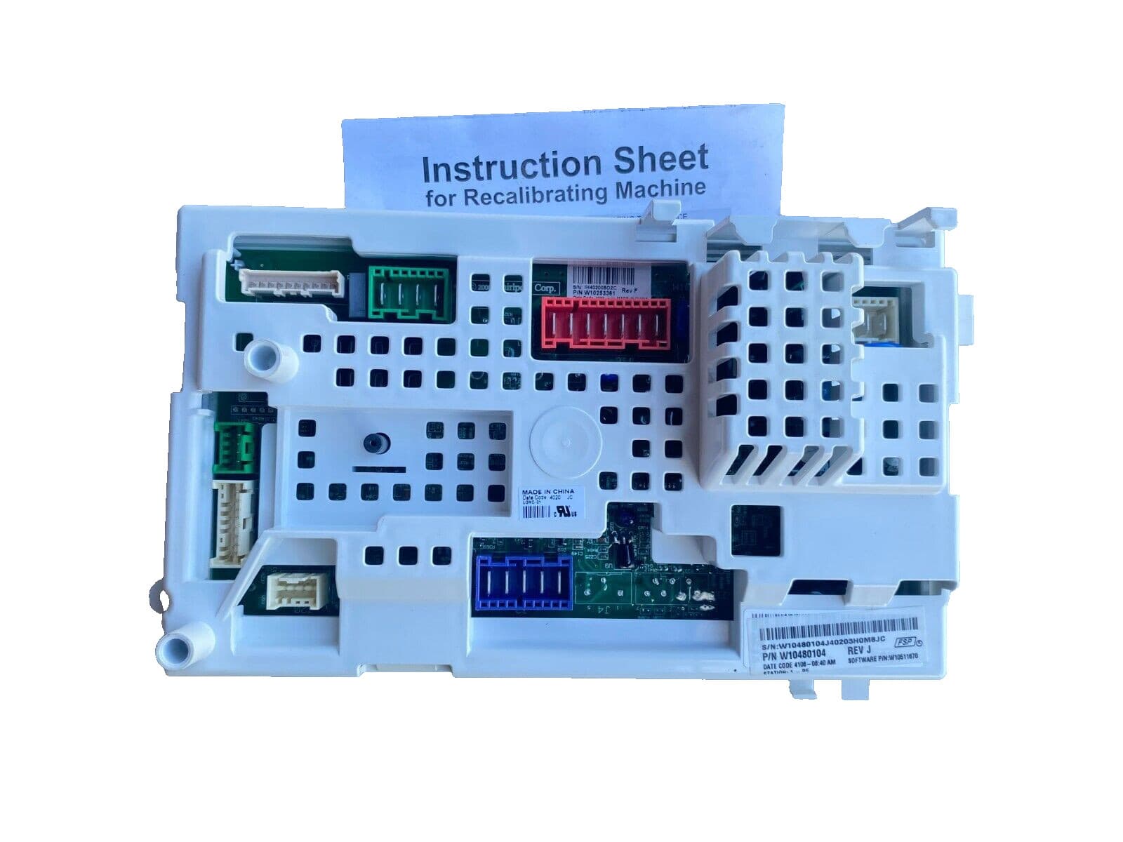 Genuine OEM Whirlpool Electronic Control Board W10480104