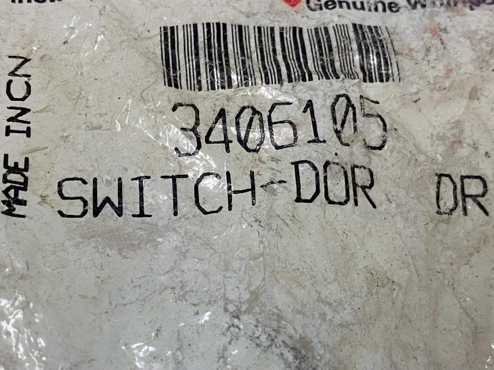3406105 Whirlpool Dryer Door Switch Genuine OEM  NEW — thumbnail 12