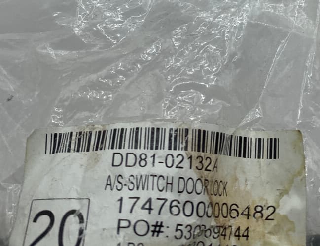 New FOR Samsung Dishwasher Door Switch Latch DD81-02132A — thumbnail 3