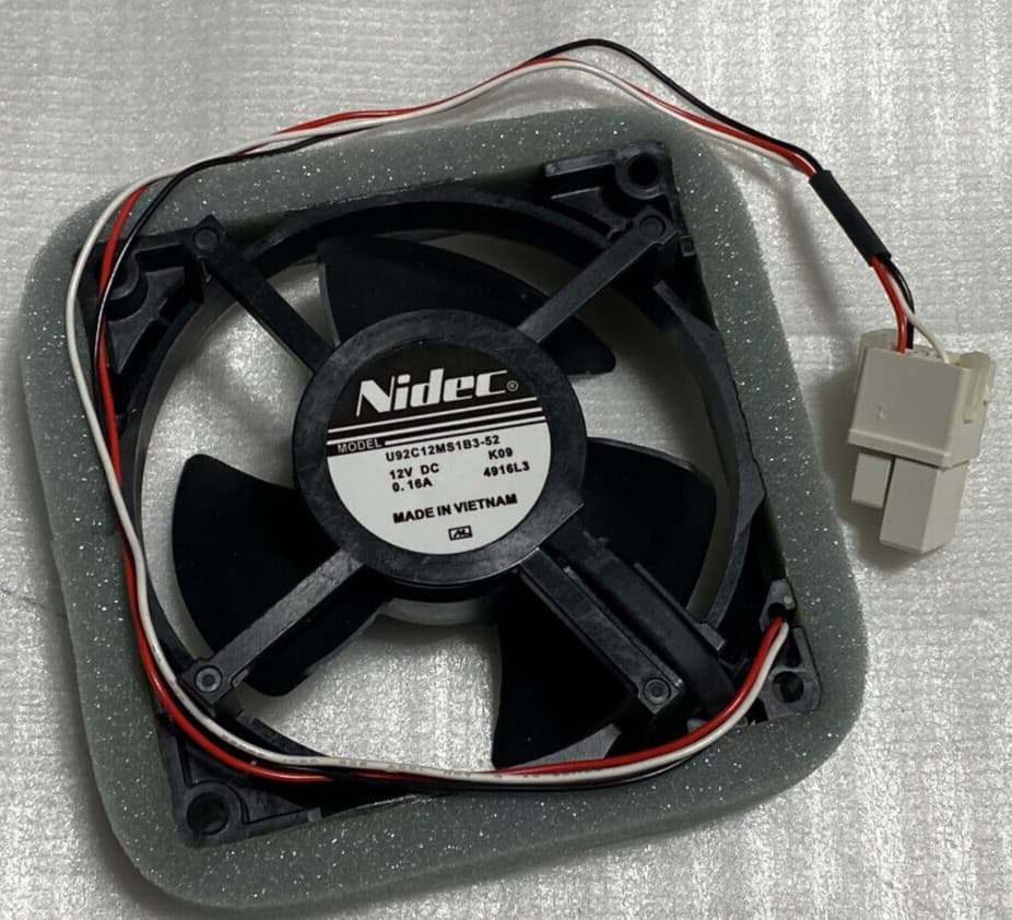 Genuine OEM Samsung Refrigerator Evaporator Fan Motor U92C12MS1B3-52 DA81-06013A