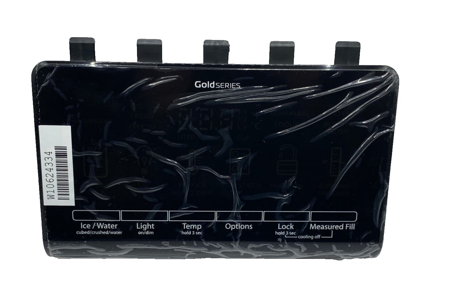 Genuine OEM Whirlpool Refrigerator Display Control Board (Black) W10624334