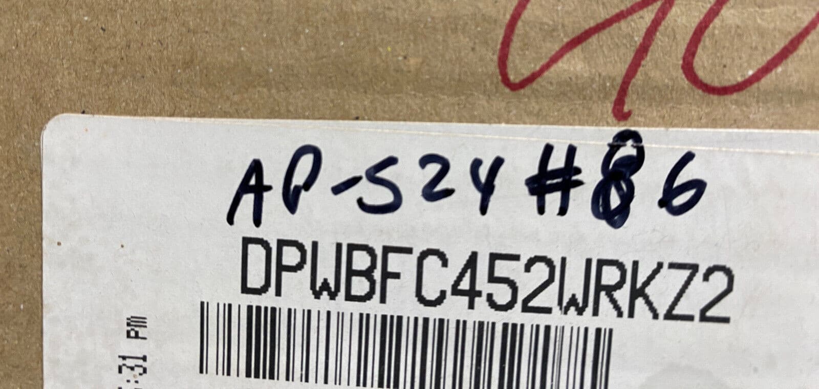 New Genuine OEM  Sharp Microwave Control Board DPWBFC452WRKZ2 — thumbnail 5