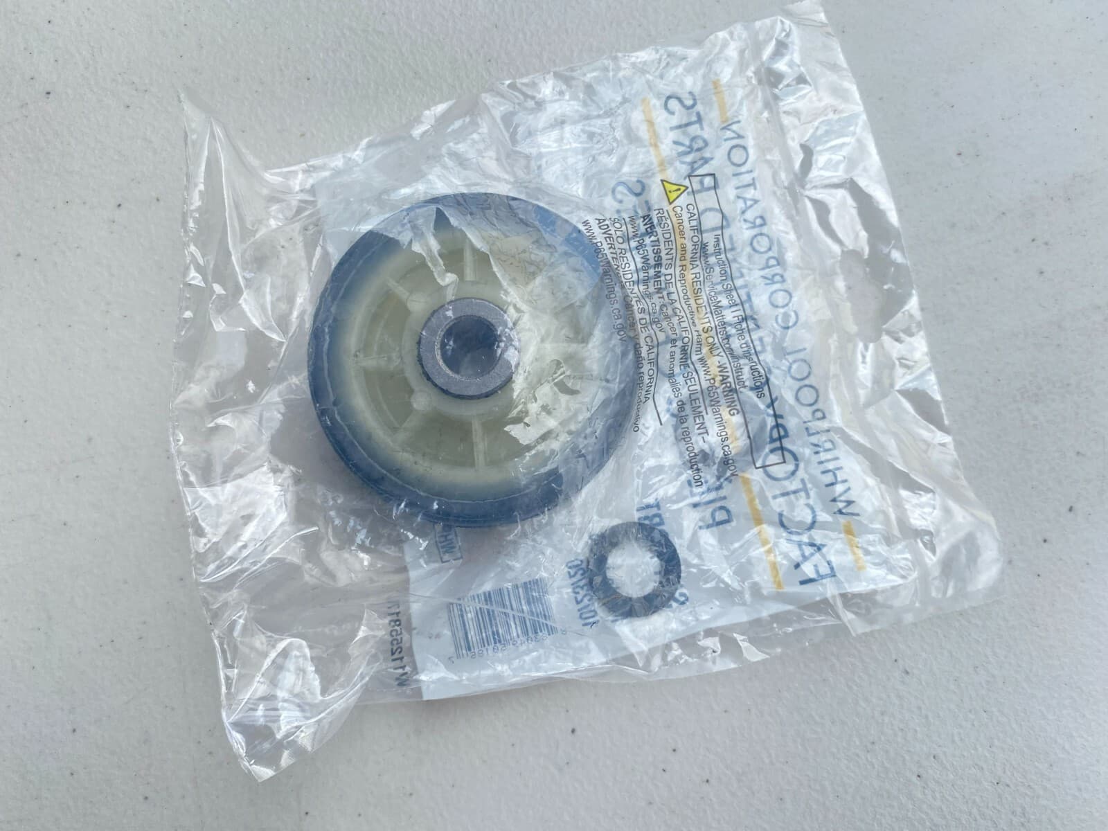 NEW Genuine OEM  Whirlpool Dryer Drum Support Roller MDG6800AW 12001541 — thumbnail 10