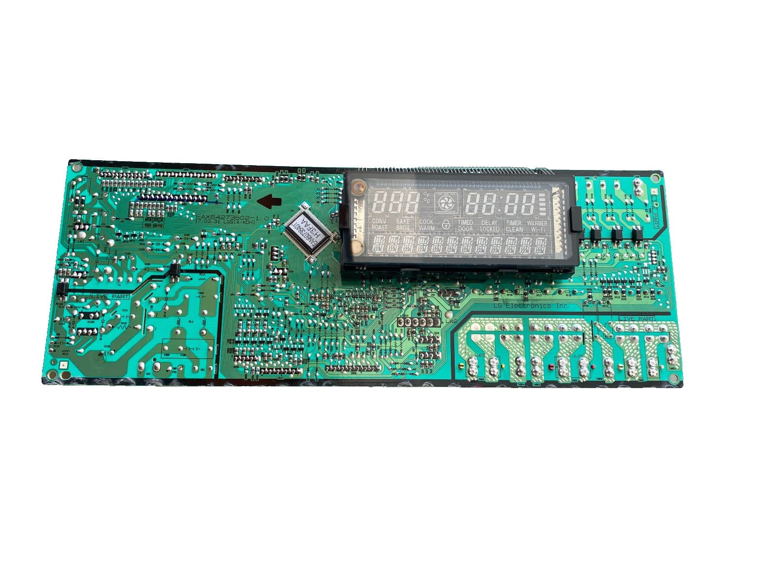 EBR77562706 OEM LG Range Main Control Board Assembly New Genuine — thumbnail 2
