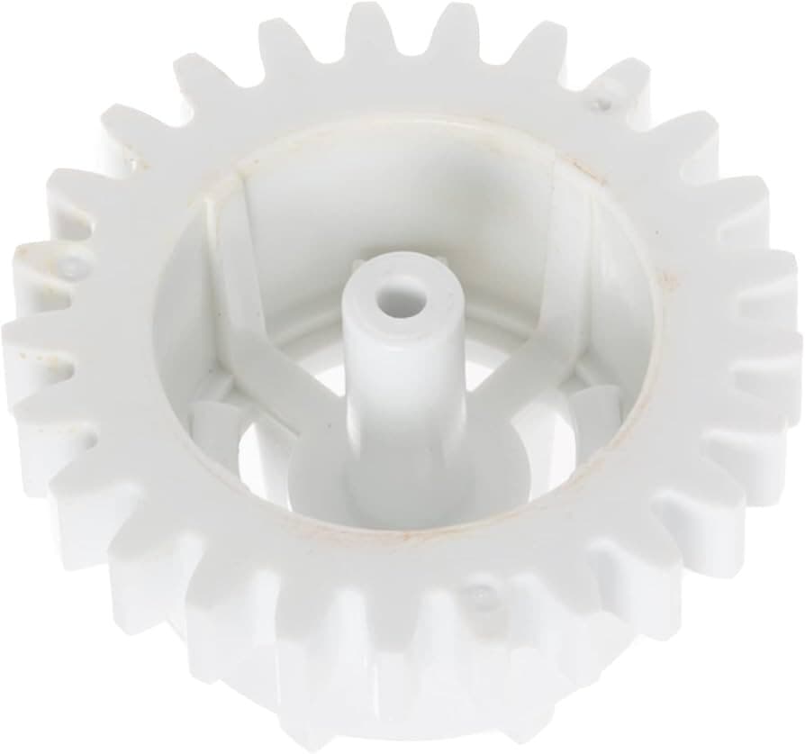 New Genuine OEM GE Refrigerator Lower Drawer Glide Gear (Left) WR02X13630
