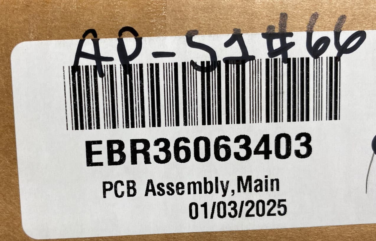 EBR36063403  OEM LG Dishwasher Control Board New Genuine — thumbnail 4