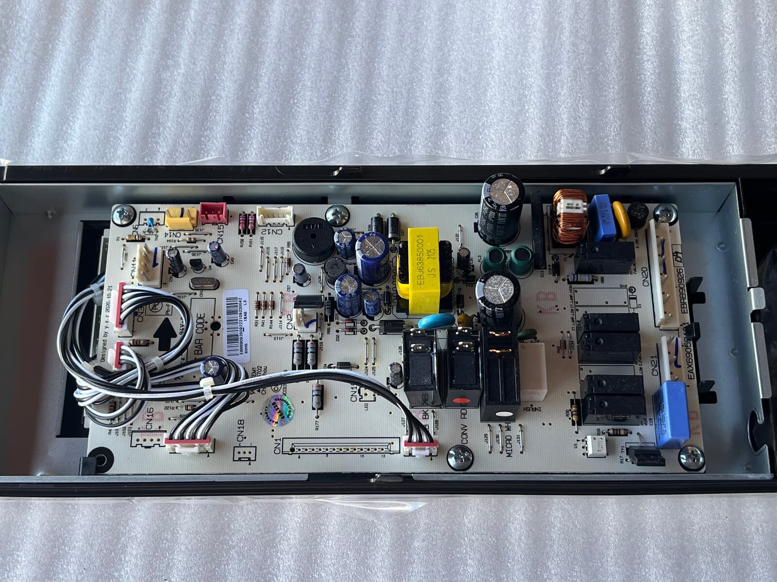 New Genuine GE Microwave Controller Assemblytact Dial WB27X42468 — thumbnail 4