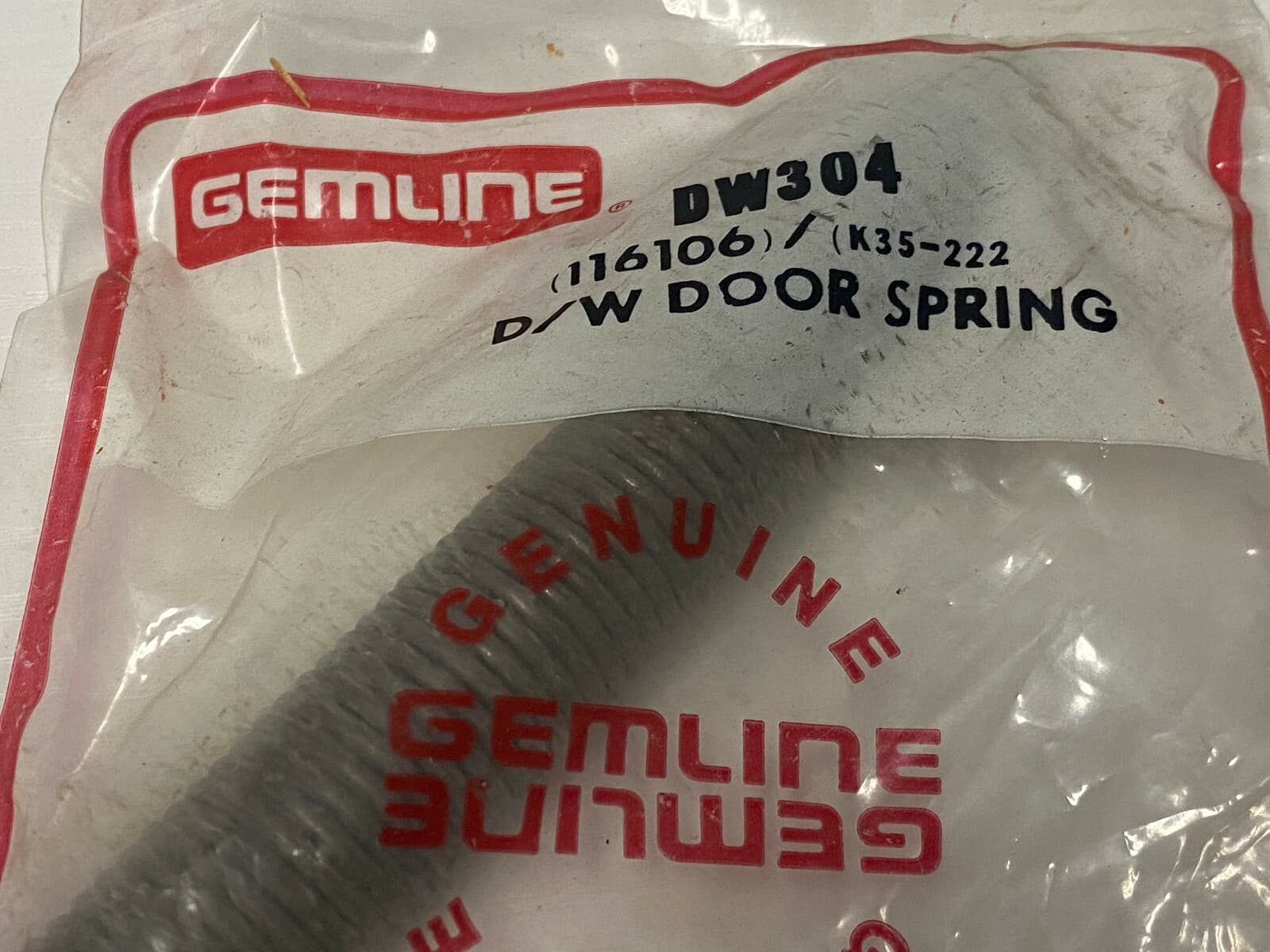 Gemline Door Spring  DW304 — thumbnail 4
