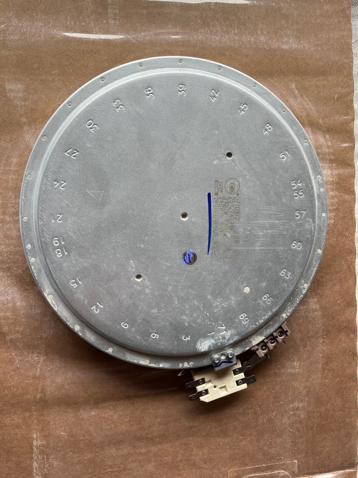 WB30X24111 OEM  GE Element Radiant 9' Dual New Genuine — thumbnail 5