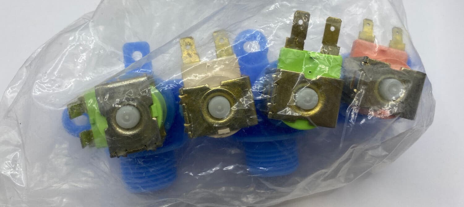 New Genuine OEM GE Washer Water Inlet Valve WH13X26637 — thumbnail 3