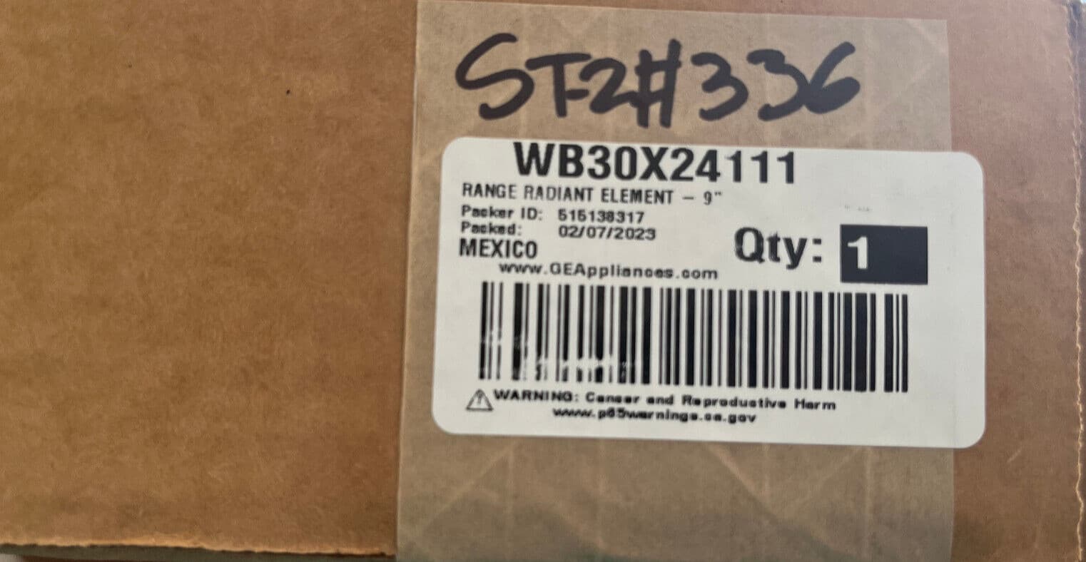 WB30X24111 OEM  GE Element Radiant 9' Dual New Genuine — thumbnail 15