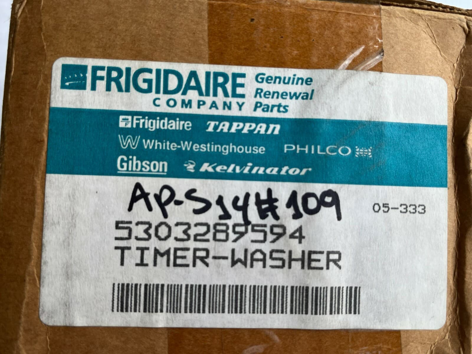 New Genuine  OEM Frigidaire Washer Timer 5303289594 — thumbnail 8