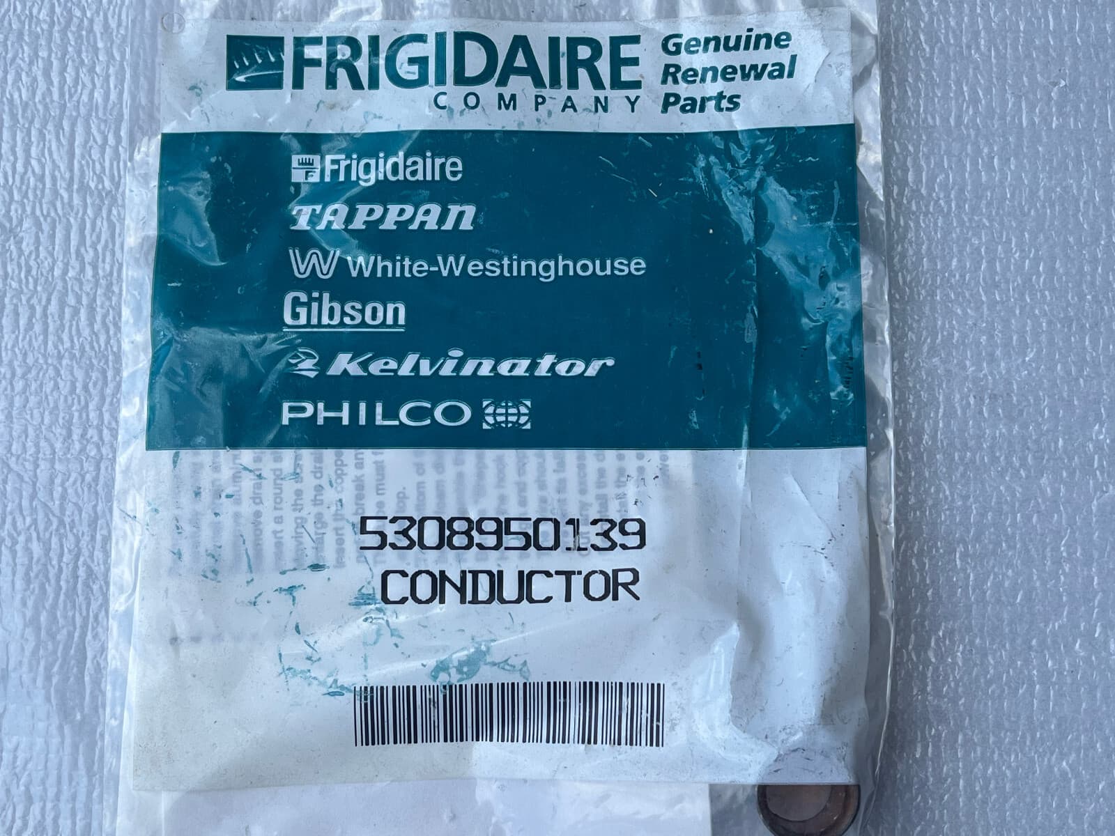 New Genuine Frigidaire Conductor 5308950139