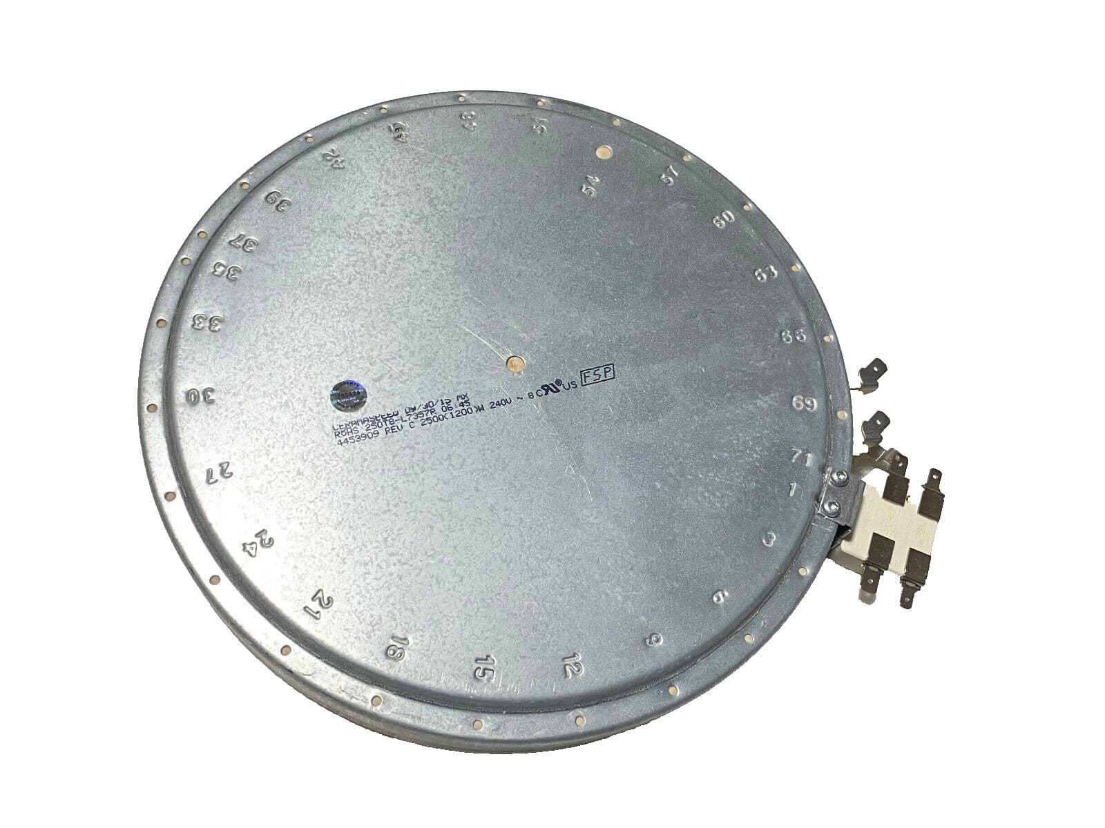 Genuine Whirlpool Range Dual Radiant Surface Element WP4453909 4453909 — thumbnail 2