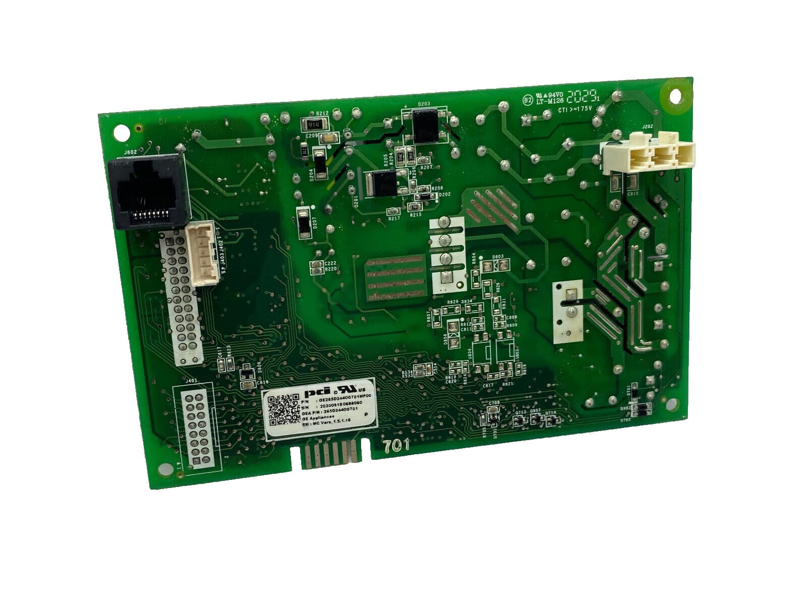 Genuine OEM GE Dishwasher Control Board CDT800P2N0S1 WD21X25992 — thumbnail 3