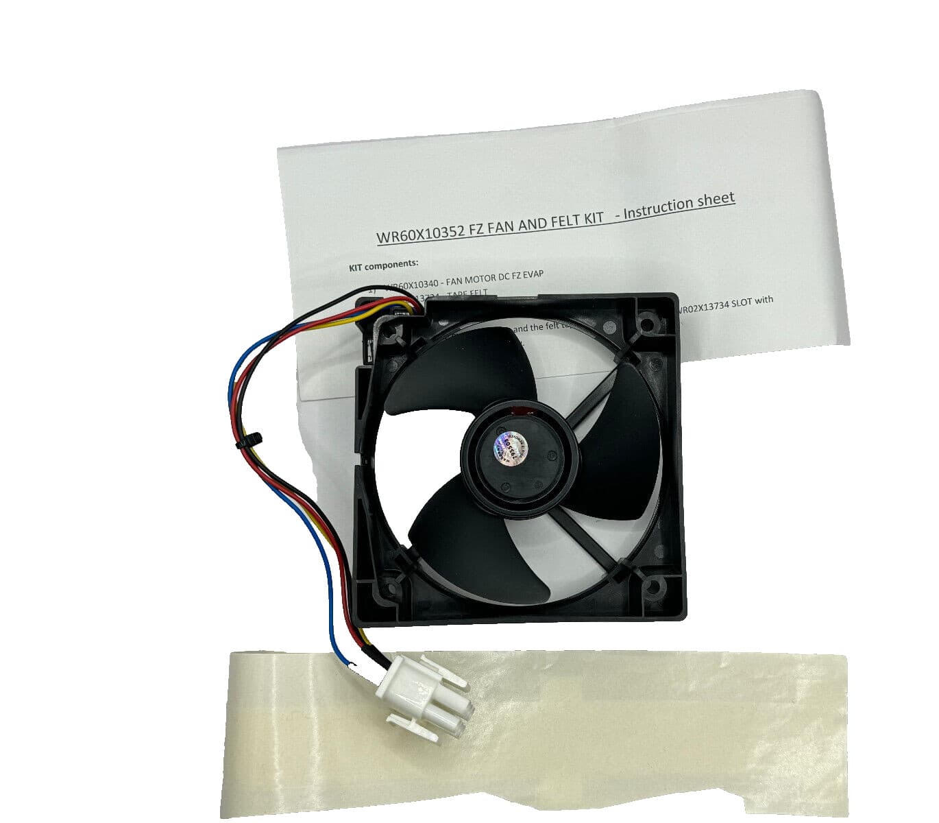 NEW  Genuine GE Refrigerator Evaporator Fan Motor WR60X10352 — thumbnail 6