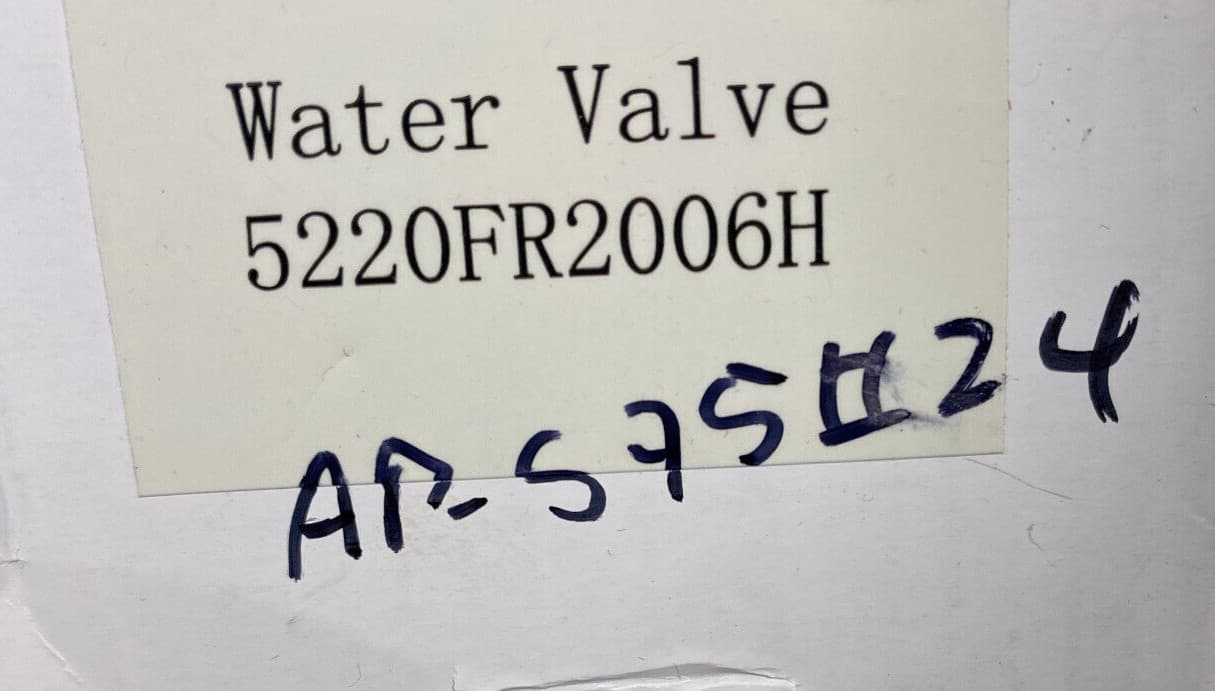 Genuine LG Washer Water Inlet Valve Assembly 5220FR2006H — thumbnail 4