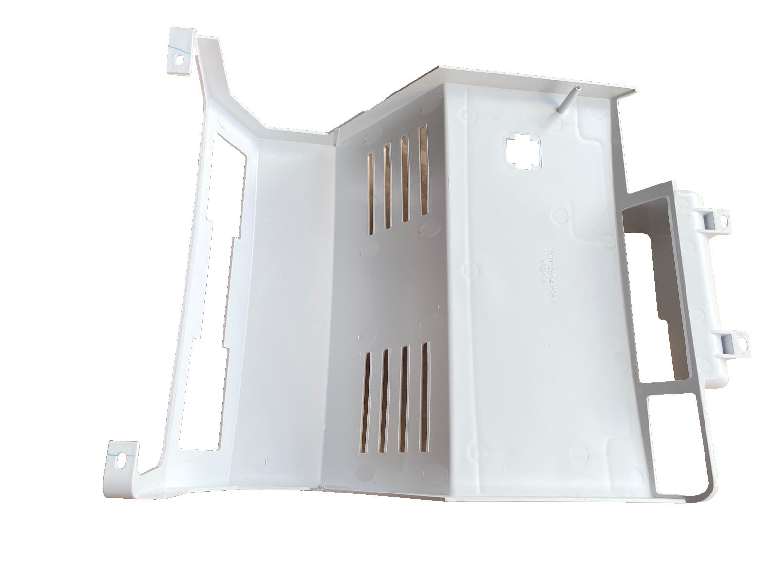 New Genuine OEM GE Refrigerator Evaporator Fan Plenum   GZS22DSJWFSS  WR17X39947