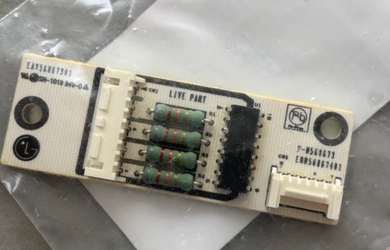 EBR56867401 OEM LG Cooktop Interface Circuit Board New Genuine