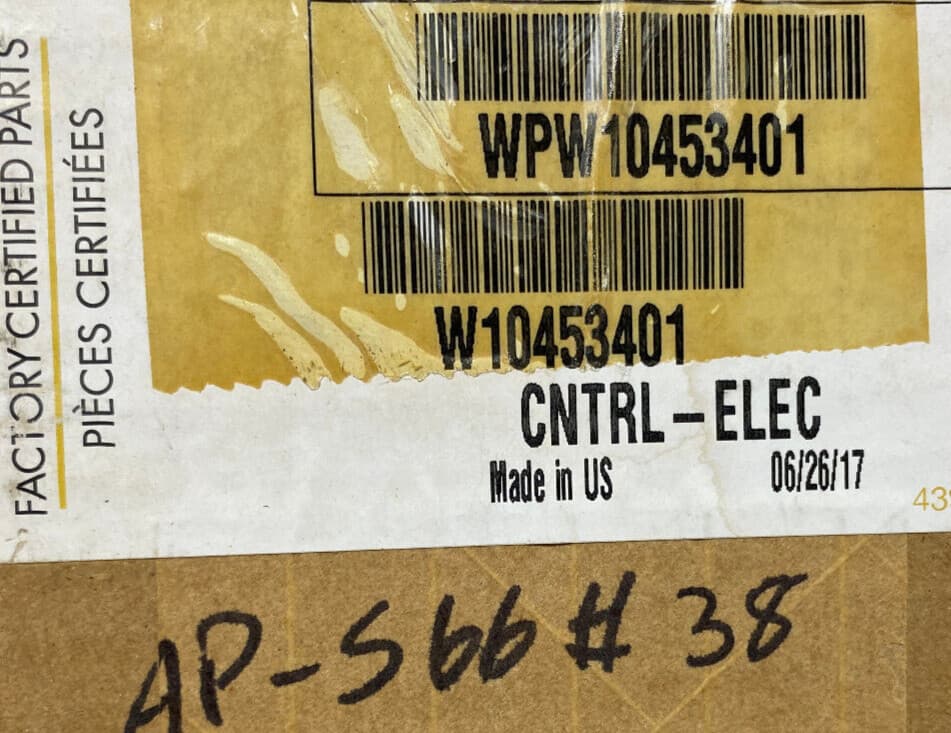 W10453401 OEM Whirlpool Refrigerator Electronic Control Board Genuine — thumbnail 7