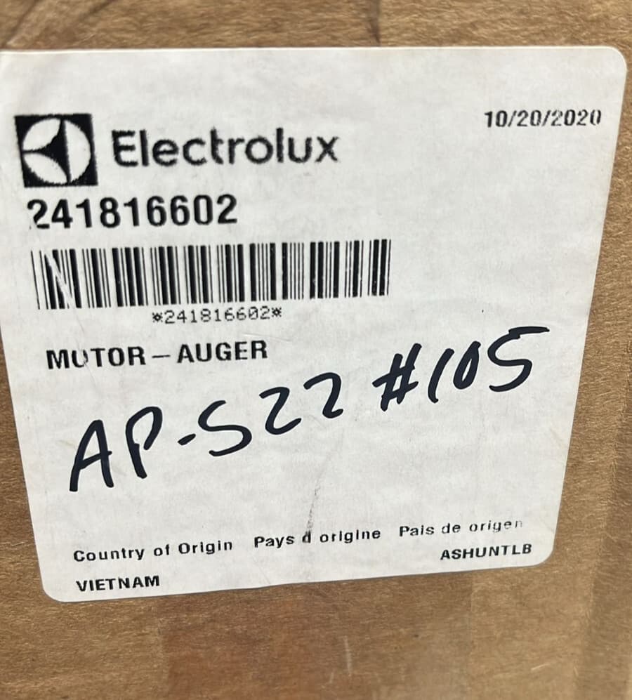 New Genuine OEM Frigidaire  Refrigerator Auger Motor 241816602 — thumbnail 13