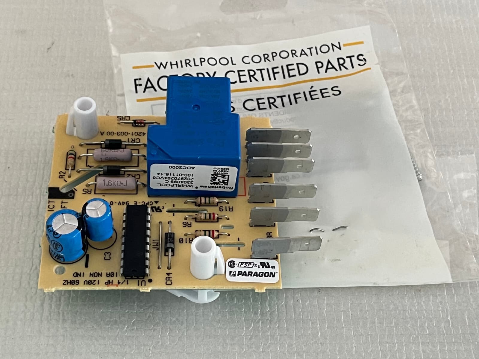 WP2304099 New Genuine OEM Whirlpool Refrigerator Control Board — thumbnail 7