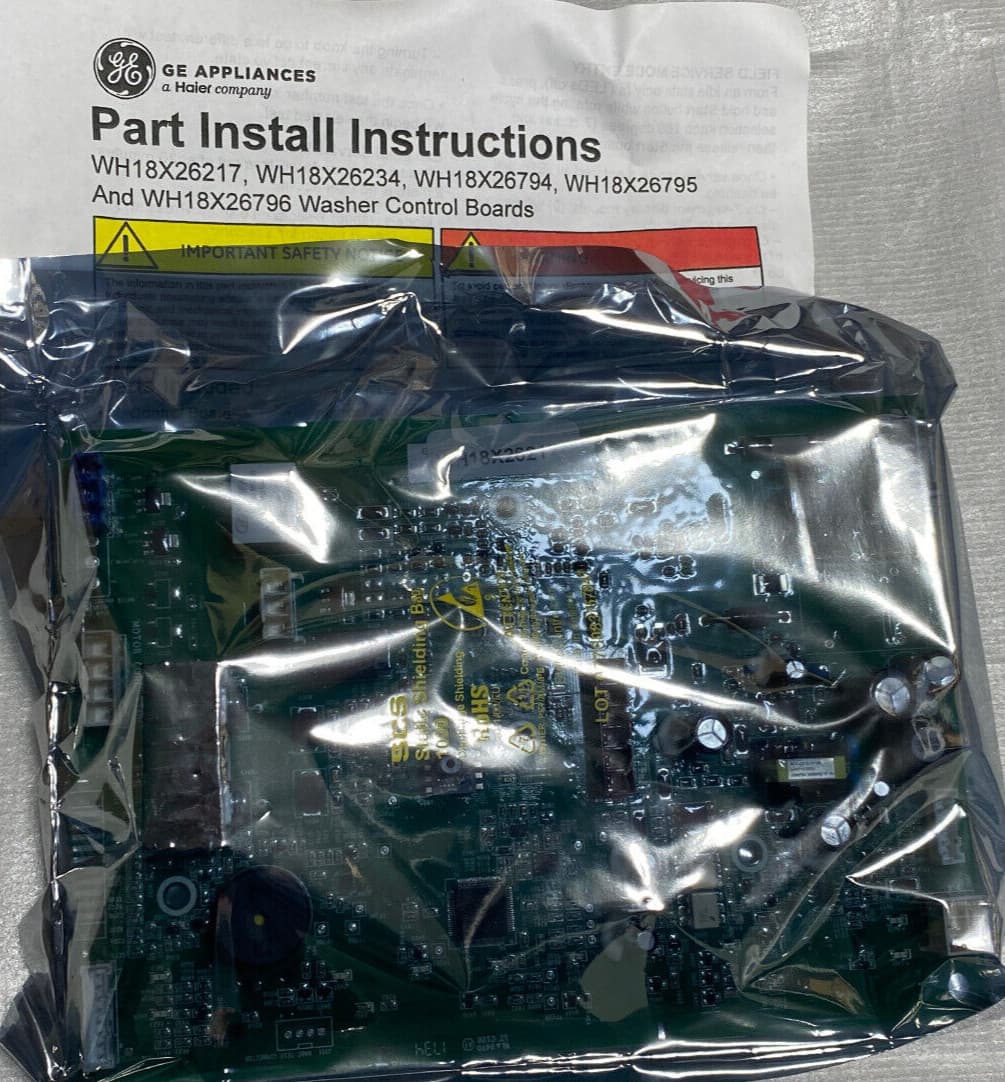 New Genuine OEM GE Washer Machine Control Board WH18X26217 — thumbnail 5