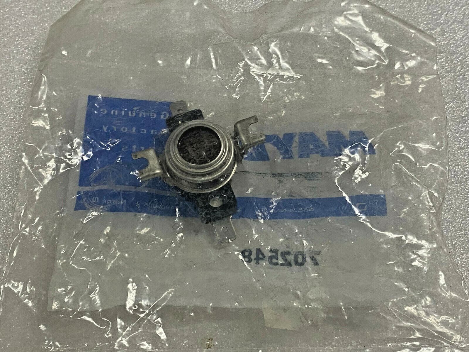 New Genuine MAYTAG Range High-Limit Thermostat 702548 — thumbnail 3