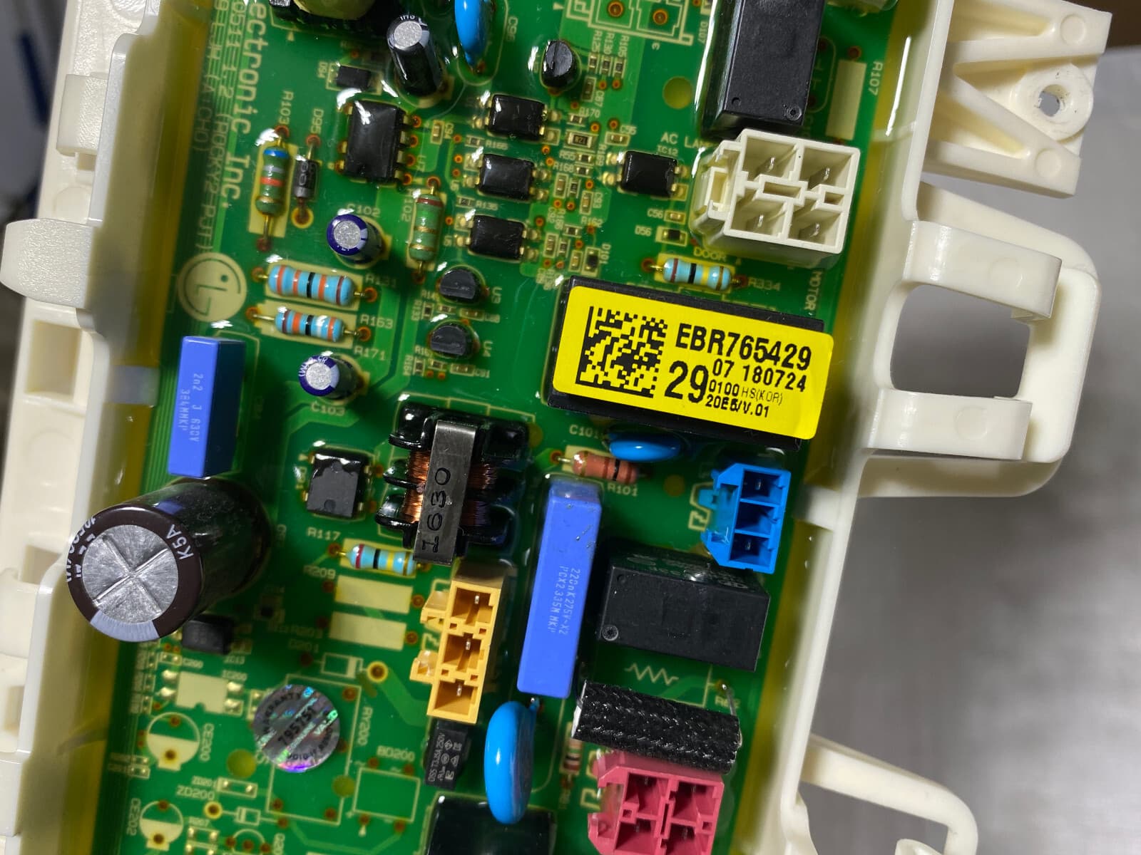 Genuine OEM LG Dryer Power Control Board EBR76542929 — thumbnail 2