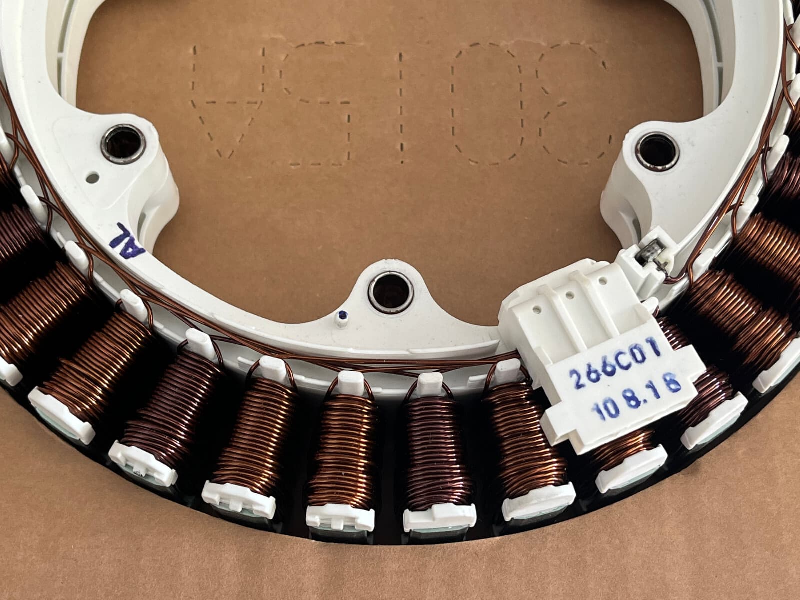New Genuine LG Washer Machine Stator Assembly 4417EA1002H — thumbnail 2